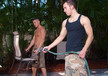 Brad Star & Dylan Hauser in Men Hard at Work- Gay Sex Position #1