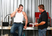 Johnny Donavan & Kevin Falk in Men Hard at Work- Gay Sex Position #1